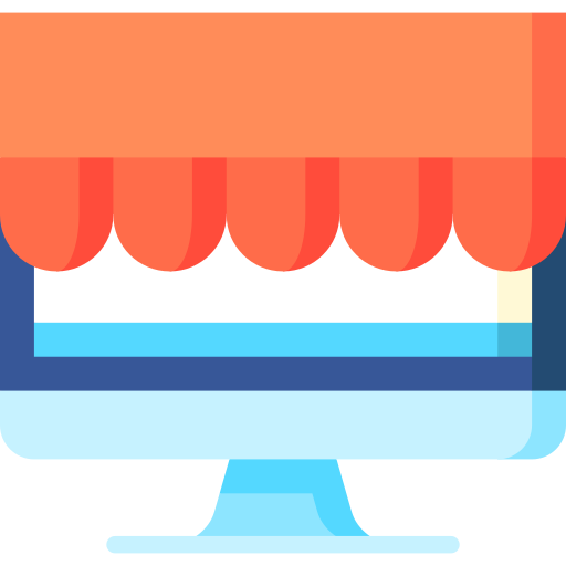 온라인 쇼핑 Special Flat icon