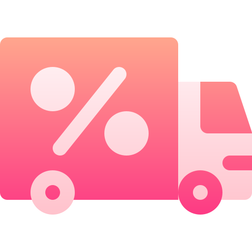 配送トラック Basic Gradient Gradient icon