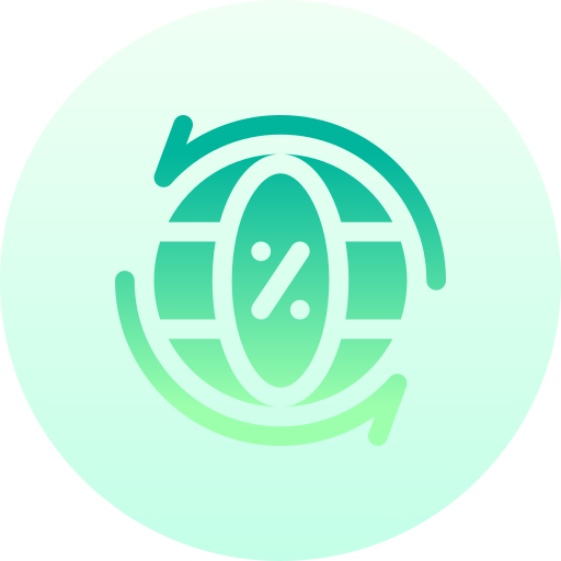 rabat Basic Gradient Circular ikona