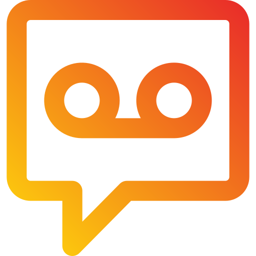 voicemail Generic Gradient icon