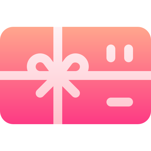 tarjeta de regalo Basic Gradient Gradient icono