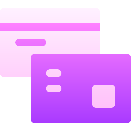 カード決済 Basic Gradient Gradient icon