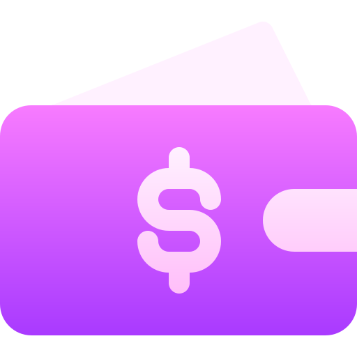 Wallet Basic Gradient Gradient icon