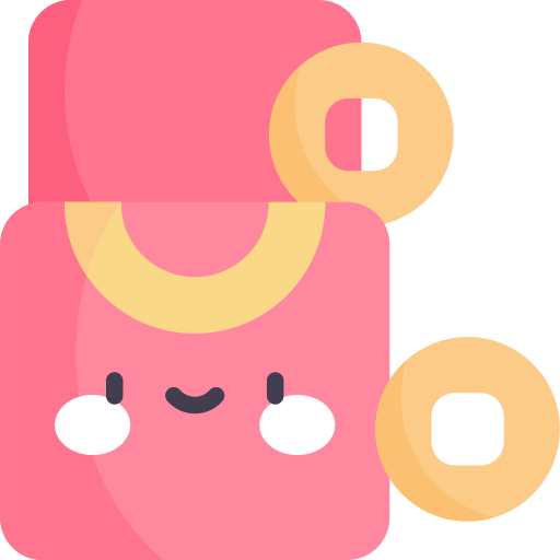 Red envelope Kawaii Flat icon