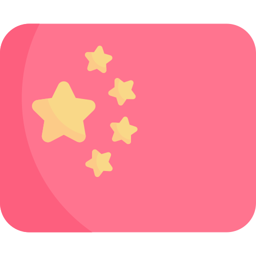 中国 Kawaii Flat icon