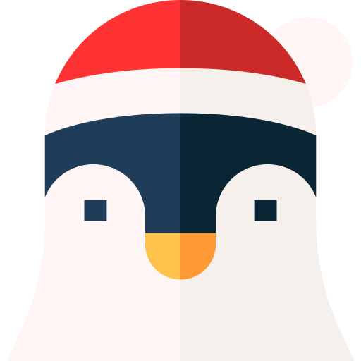 pingüino Basic Straight Flat icono
