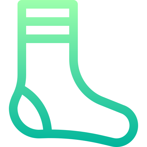 靴下 Basic Gradient Lineal color icon