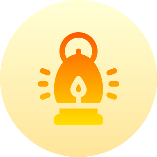 lampada ad olio Basic Gradient Circular icona