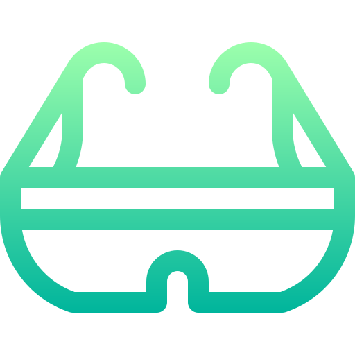 Sunglasses Basic Gradient Lineal color icon