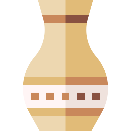 vaso Basic Straight Flat Ícone