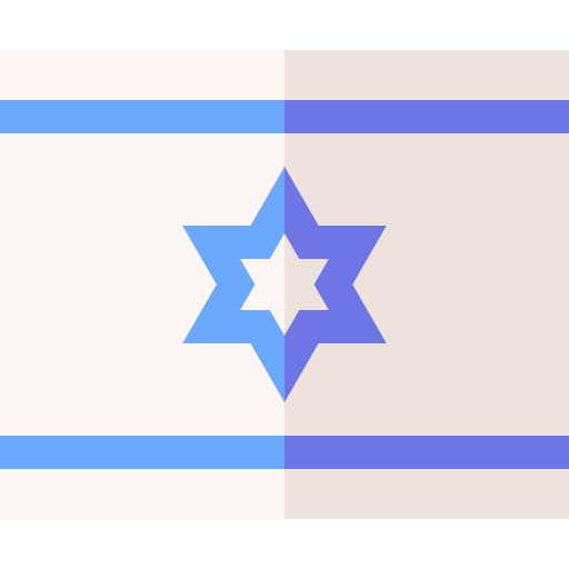 israël Basic Straight Flat Icône