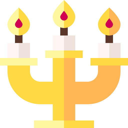 Candelabra Basic Straight Flat icon