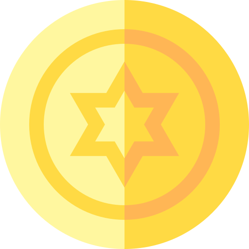 Coin Basic Straight Flat icon