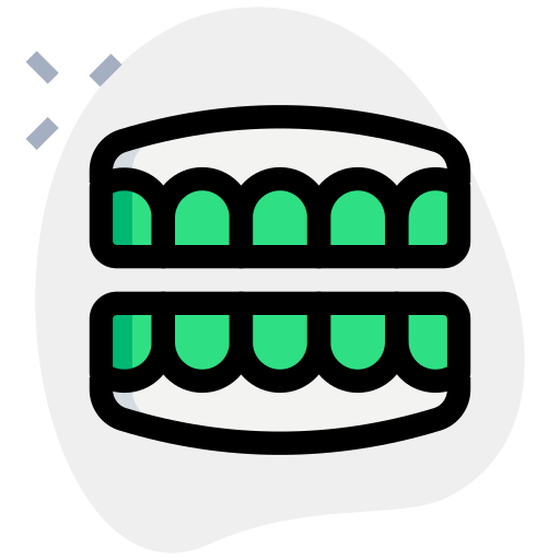 Denture Generic Rounded Shapes icon