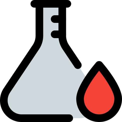Blood drop Pixel Perfect Lineal Color icon