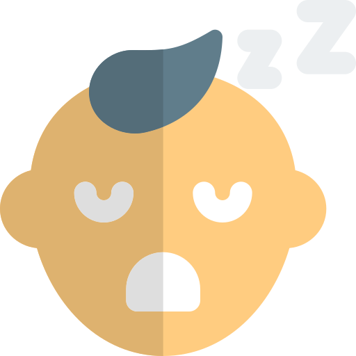 Sleeping Pixel Perfect Flat icon