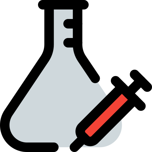 Medical laboratory Pixel Perfect Lineal Color icon