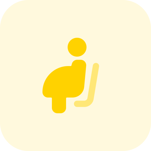 Pregnant Pixel Perfect Tritone icon