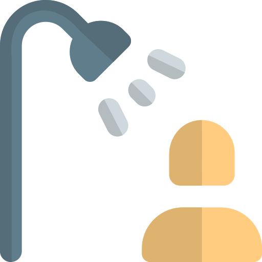 Shower head Pixel Perfect Flat icon