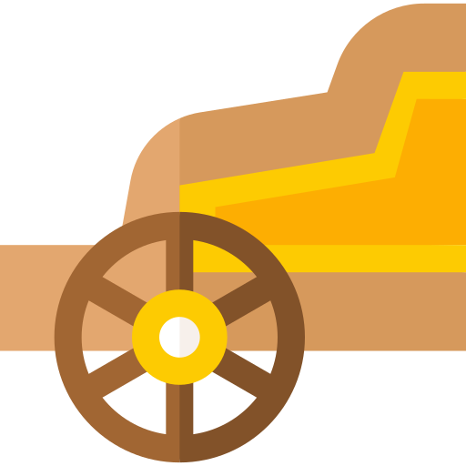 carruaje Basic Straight Flat icono