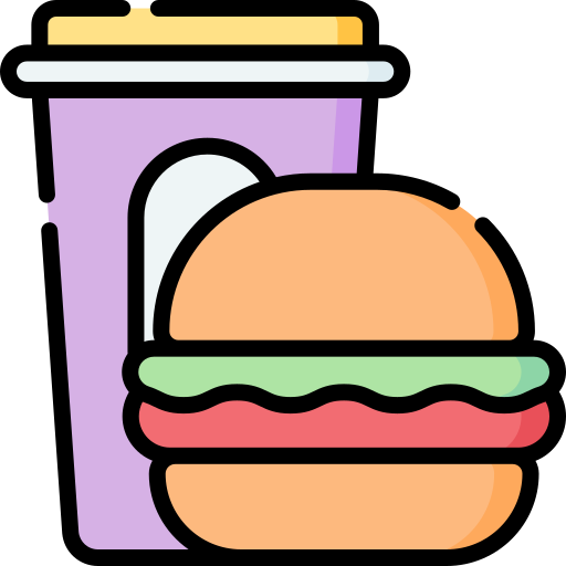 Fast food Special Lineal color icon