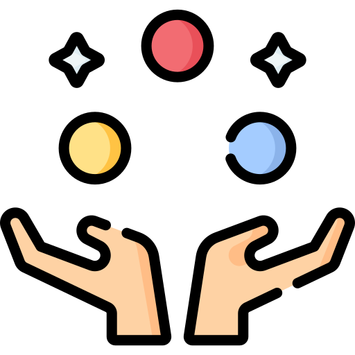 Juggling ball Special Lineal color icon