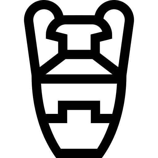 amphore Basic Straight Lineal Icône