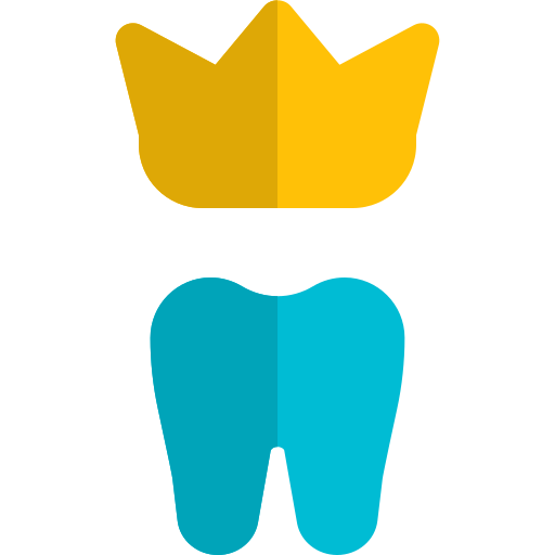 Crown Pixel Perfect Flat icon