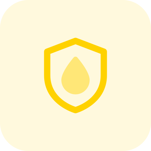 Protection Pixel Perfect Tritone icon