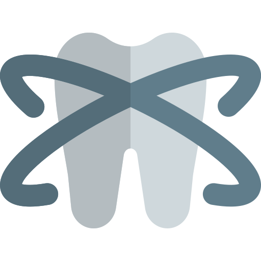치과 치료 Pixel Perfect Flat icon