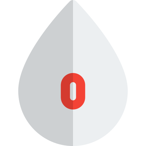 `группа крови o Pixel Perfect Flat иконка