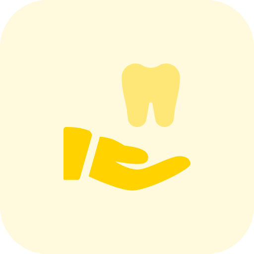 cuidado dental Pixel Perfect Tritone icono