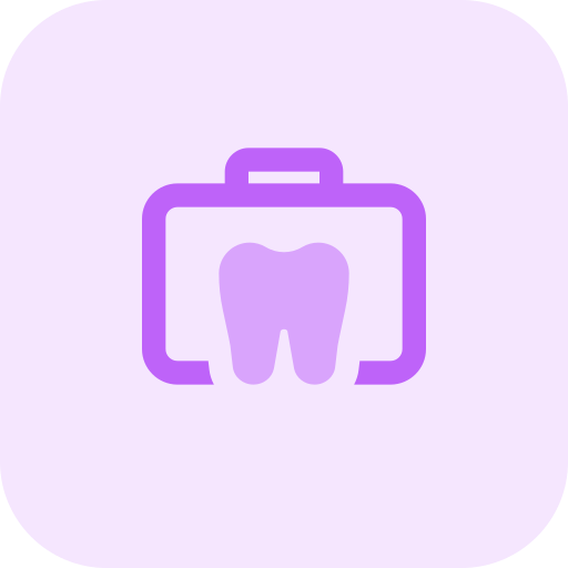 cirugía dental Pixel Perfect Tritone icono