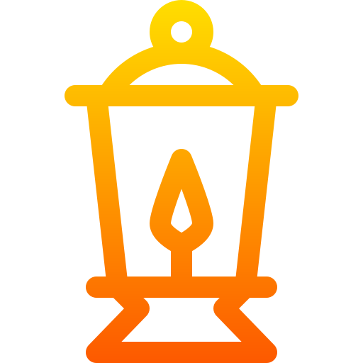 lampa naftowa Basic Gradient Lineal color ikona