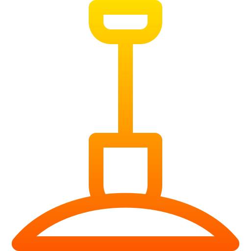 Shovel Basic Gradient Lineal color icon