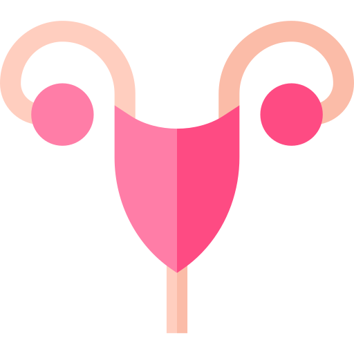 utérus Basic Straight Flat Icône
