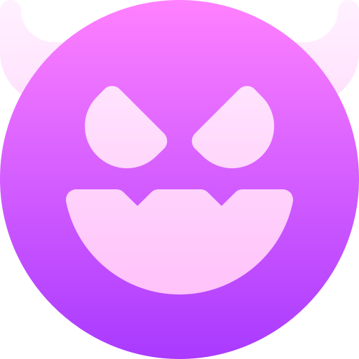 Devil Basic Gradient Gradient icon