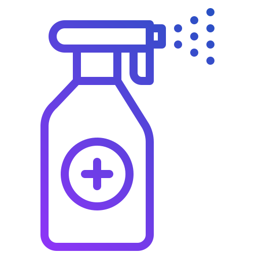Antibacterial gel Toempong Gradient icon