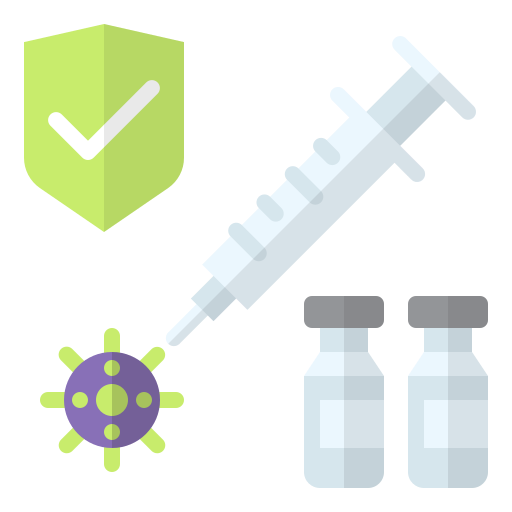 vaccin Toempong Flat icoon