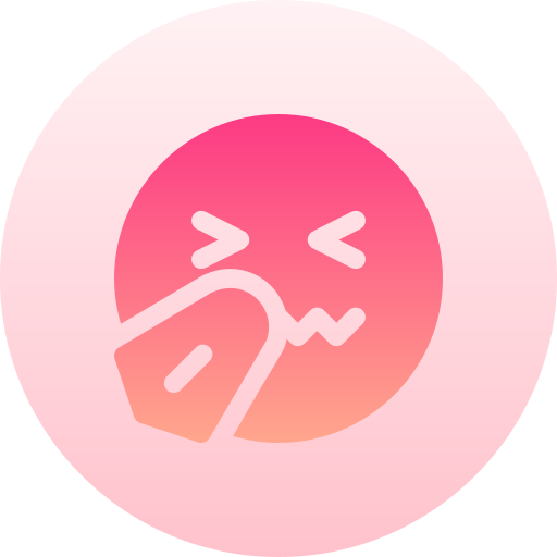 춥다 Basic Gradient Circular icon