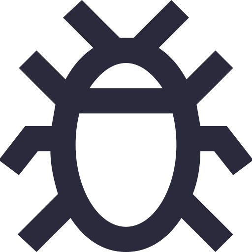 Bug Generic Basic Outline icon