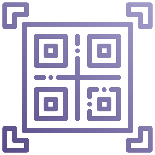 qr-code Toempong Gradient icon