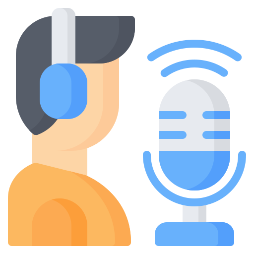 podcaster Generic Flat icon
