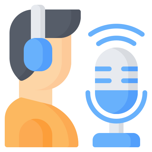 Podcaster Generic Flat icon