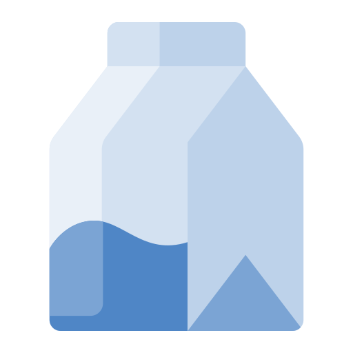 melk doos Generic Flat icoon