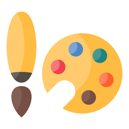 Цветовая палитра Generic Flat иконка