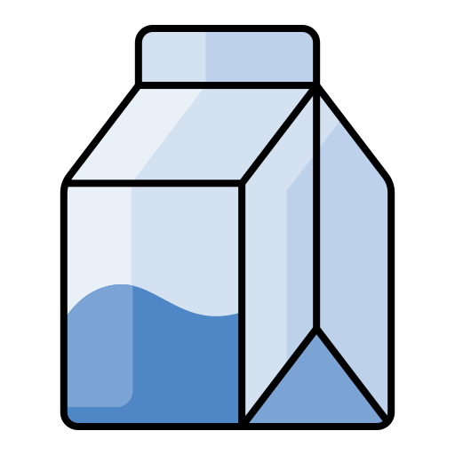 caixa de leite Generic Outline Color Ícone
