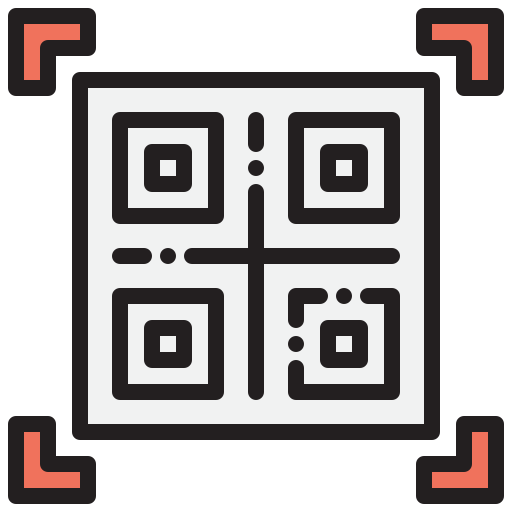 qr code Toempong Lineal color Icône