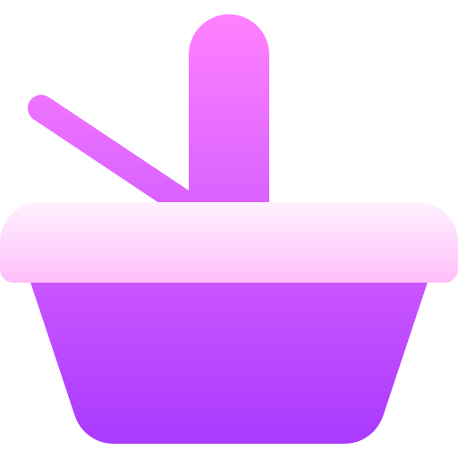 picknickkorb Basic Gradient Gradient icon
