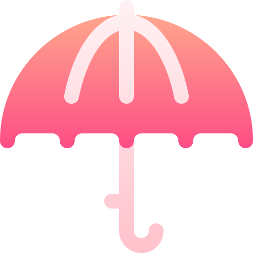 우산 Basic Gradient Gradient icon